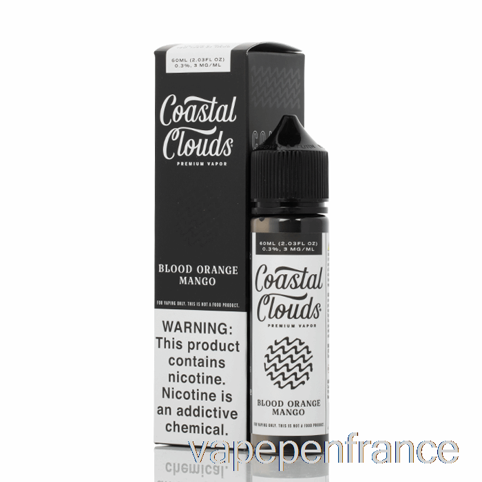 Mangue Orange Sanguine - Nuages ​​côtiers Co. - Stylo Vape 60 Ml 3 Mg